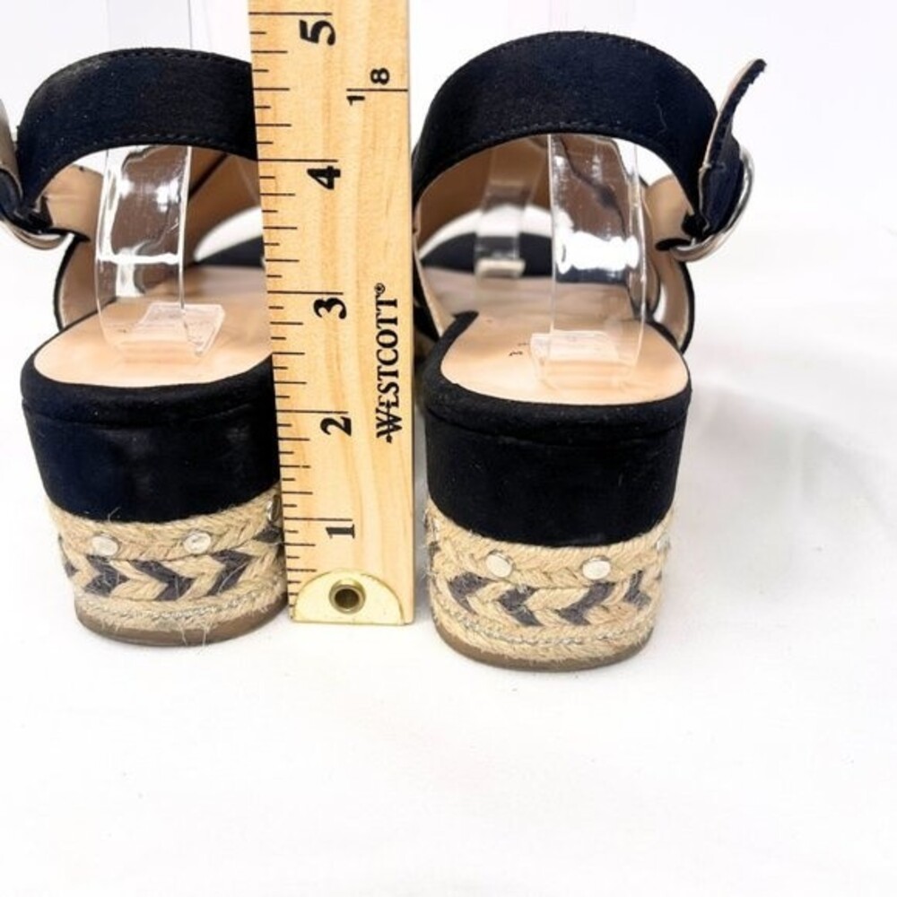 Women's Wedge Espadrille Platform Shoes | Sandals Size 8 - Picture 8 of 11